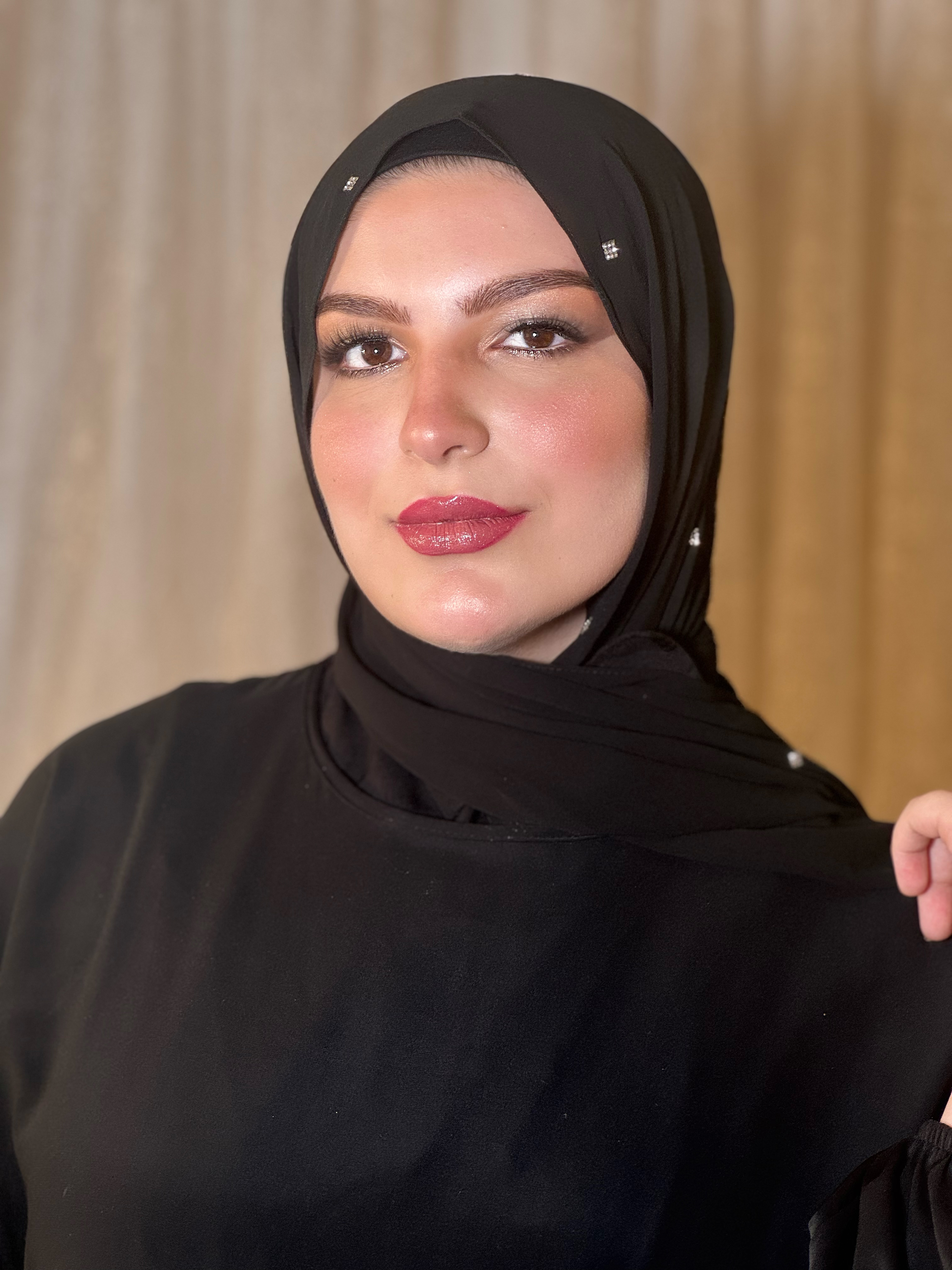 Professional makeup look